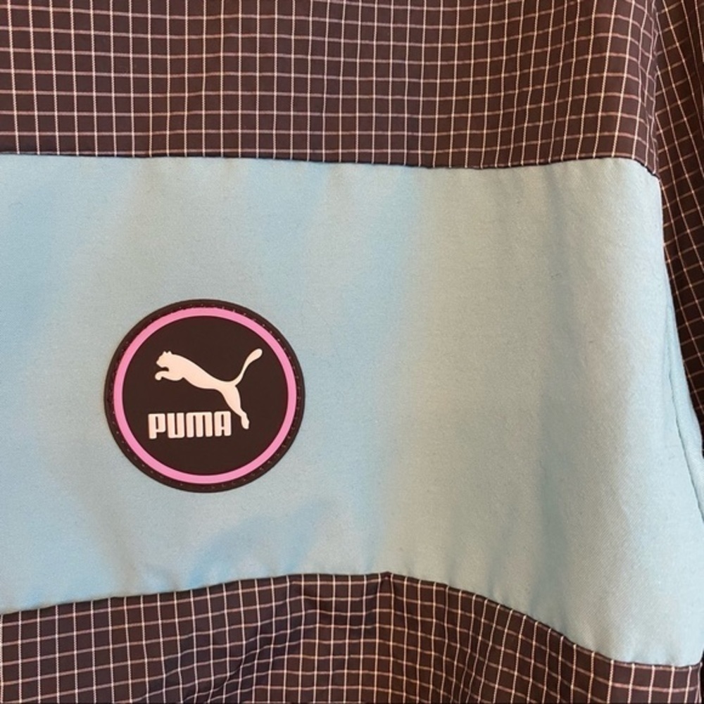 Puma Women's Track Jacket in Black/White/Blue/Pink Multi Size XS - Picture 9 of 12